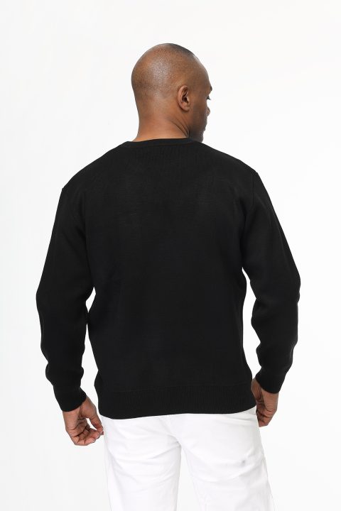 Relax Fit Pullover Black - Image 4