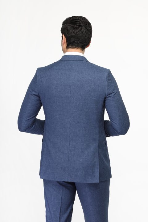 Slim Fit Suit Blue - Image 5