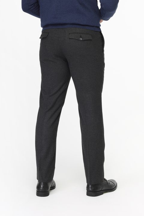 Straight Fit Classic Pants Gray - Image 3