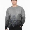 Over Size  Pullover Gray