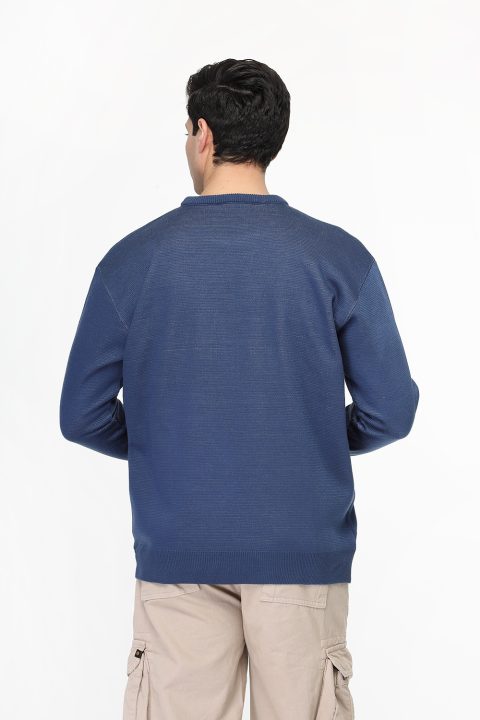 Over Size Pullover Dark Blue - Image 4