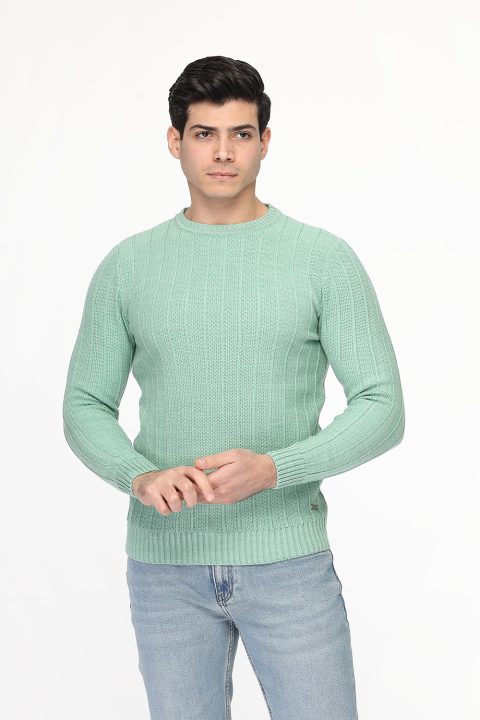 Regular Fit Pullover Light Green - Image 3