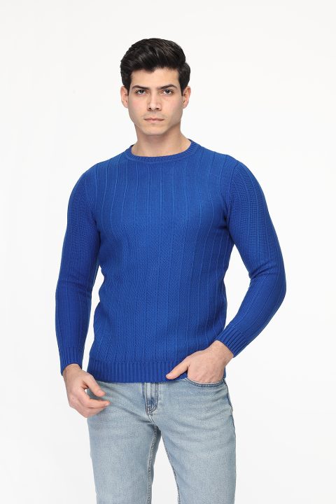 Regular Fit Pullover Blue