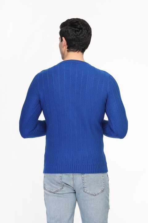 Regular Fit Pullover Blue - Image 3