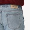 Slim Straight Fit Trousers Jeans Light Blue - Image 4
