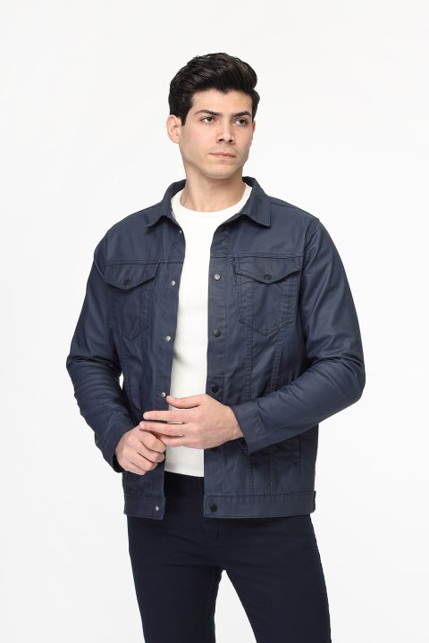 Jacket Jeans Regular Fit Dark Blue - Image 3