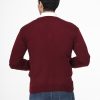 Regular Fit Pullover Maroon - Image 4