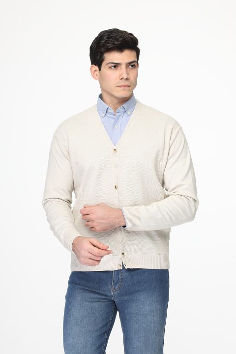 Regular Fit Pullover Beige - Image 3