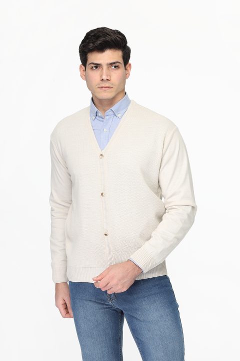 Regular Fit Pullover Beige - Image 4