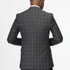 Slim Straight Fit Suit Gray - Image 4
