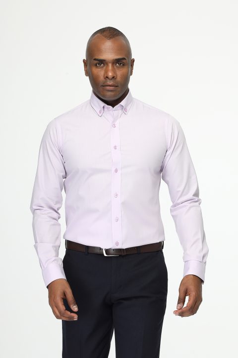 Classic Shirt Slim fit Light Purple