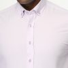 Classic Shirt Slim fit Light Purple - Image 2