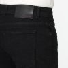 Slim Straight Fit Trousers Jeans Dark Gray - Image 5