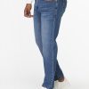 Slim Straight Fit Trousers Jeans Blue - Image 3