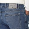 Slim Straight Fit Trousers Jeans Blue - Image 5