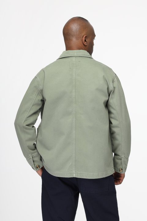 Jacket Gabardine Regular Fit Green - Image 4