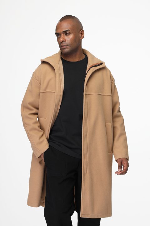 Over Size Coat Beige