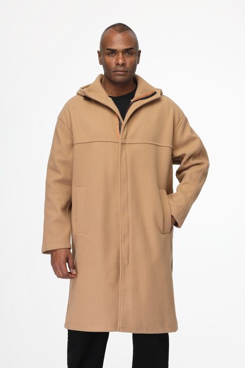 Over Size Coat Beige - Image 5