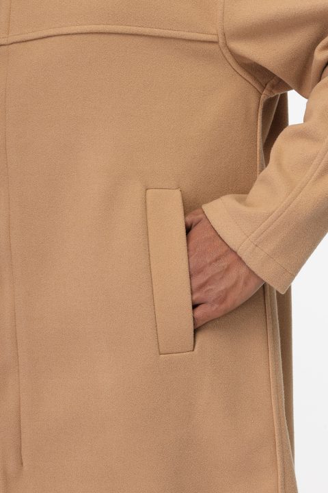 Over Size Coat Beige - Image 7