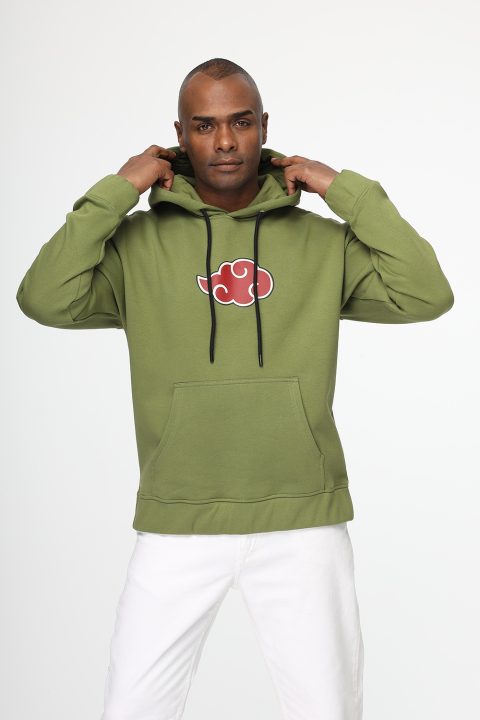 Relax Fit Sweat Shirt Green - Image 3