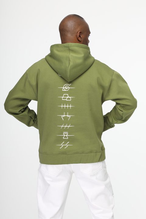 Relax Fit Sweat Shirt Green - Image 4