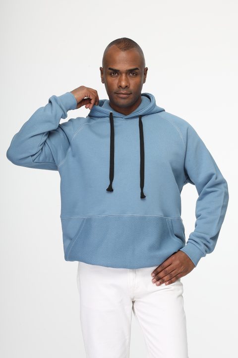 Relax Fit Sweat Shirt Light Blue