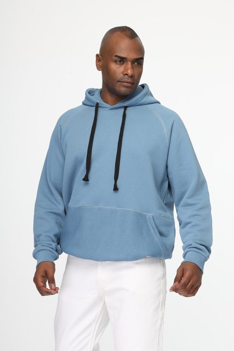 Relax Fit Sweat Shirt Light Blue - Image 3