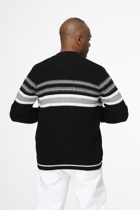 Regular Fit Pullover Black - Image 3