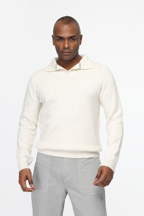 Regular Fit Pullover Beige - Image 3