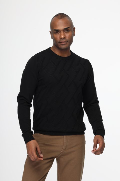 Regular Fit Pullover Black