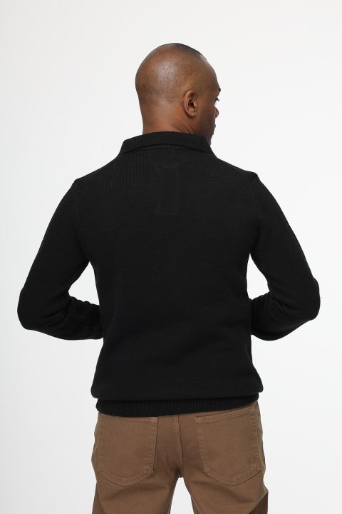 Regular Fit Pullover Black - Image 4