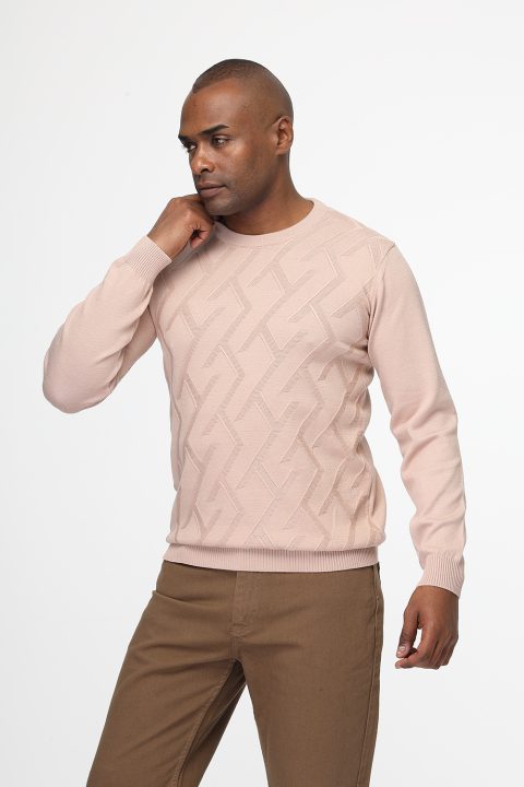 Regular Fit Pullover Beige - Image 3