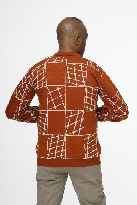 Regular Fit Pullover Orange - Image 3