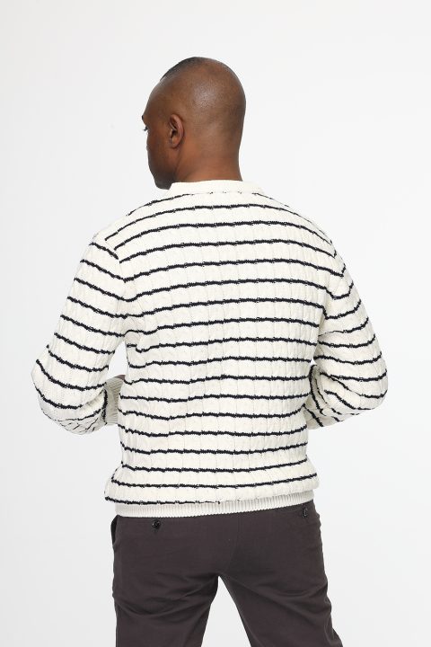 Regular Fit Pullover Beige - Image 4