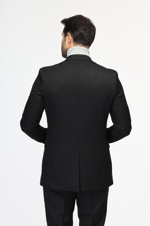 Slim Fit Suit Black - Image 5