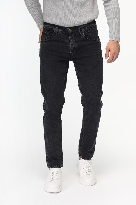 Slim Fit Trousers Jeans Dark Gray