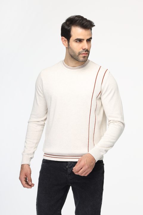 Regular Fit Pullover Beige