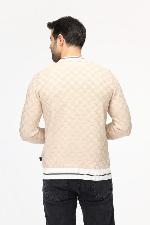 Regular Fit Pullover Beige - Image 4