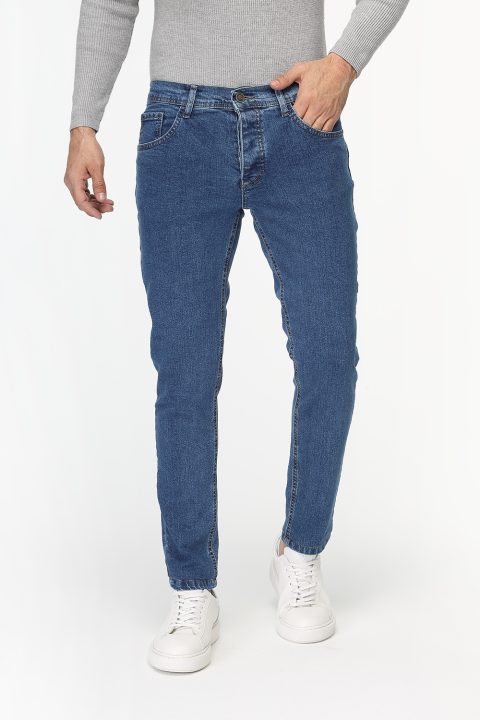 Slim Fit Trousers Jeans Light Blue