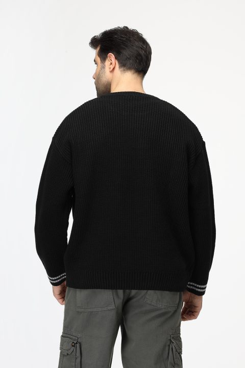 Over Size Pullover Black - Image 4