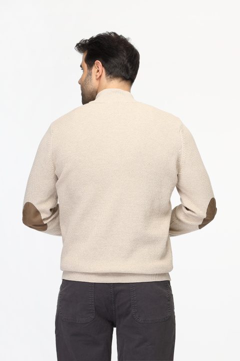 Regular Fit Pullover Beige - Image 4