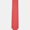 Jacquard Tie 7 cm Red