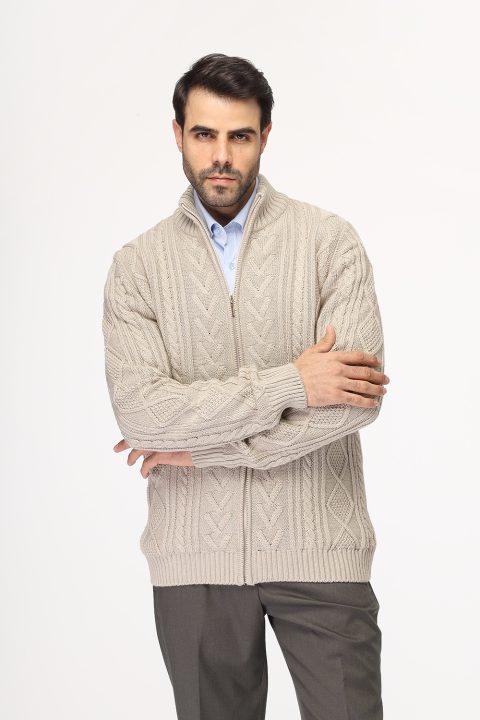 Regular Fit Pullover Beige - Image 3