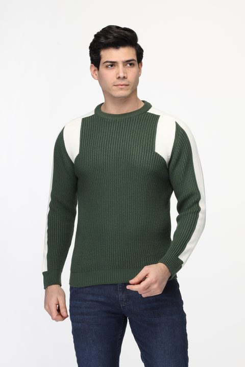 Regular Fit Pullover Green