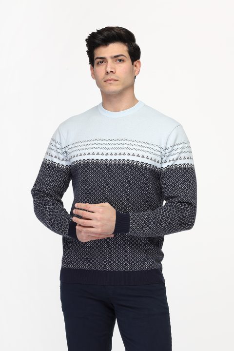 Regular Fit Pullover Blue - Image 3