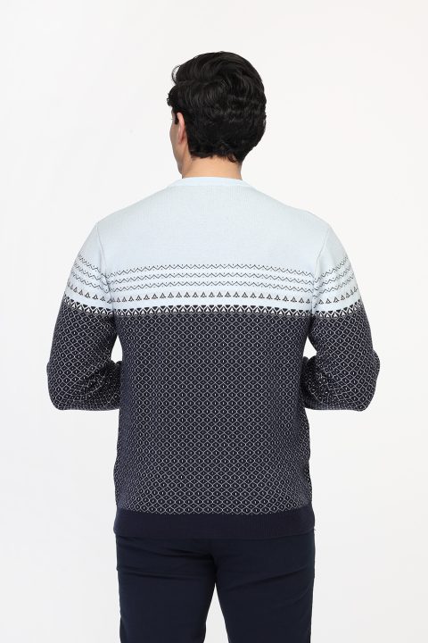 Regular Fit Pullover Blue - Image 4