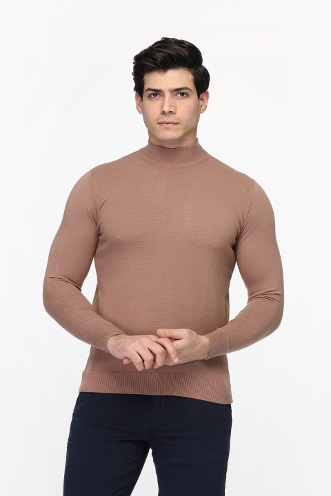 Slim Fit Pullover Beige