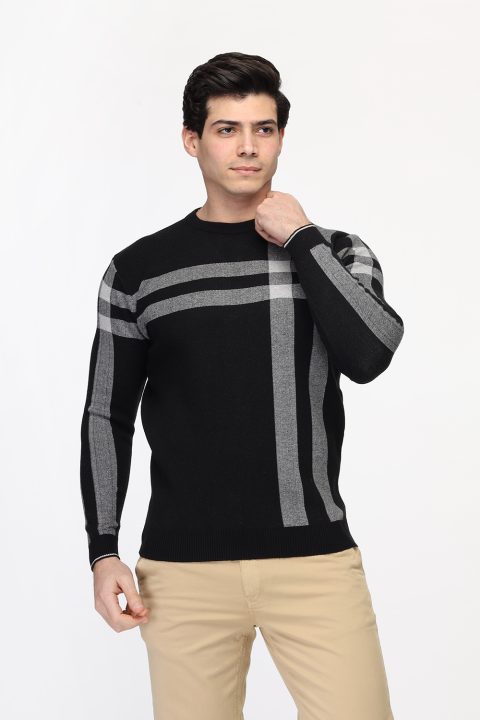 Regular Fit Pullover Black - Image 3