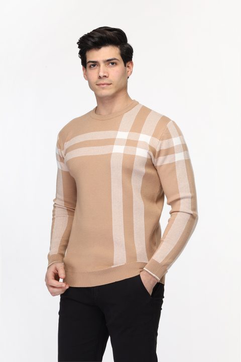 Regular Fit Pullover Beige