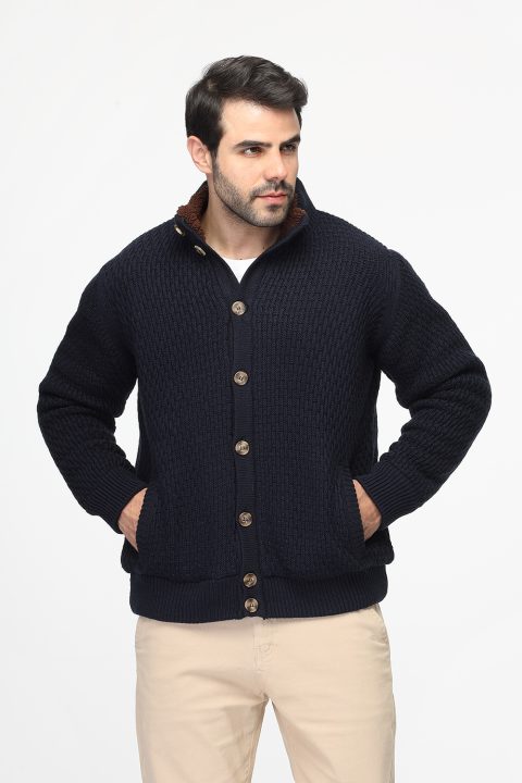 Regular Fit Pullover Dark Blue